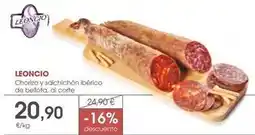 Supermercados Plaza Bellota - chorizo y salchichon iberico de oferta