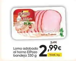 FROIZ Elpozo - lomo adobado al horno bandeja oferta