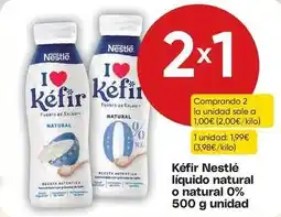 FROIZ Nestlé - kéfir líquido natural o natural 0% oferta