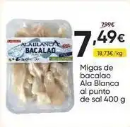 FROIZ Migas de bacalao ala blanca al punto de sal oferta