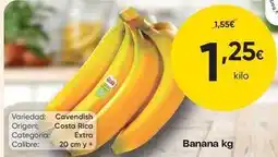 FROIZ Origen - banana oferta
