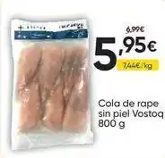 FROIZ Cola de rape sin piel oferta