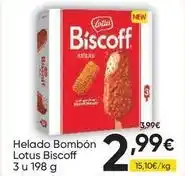 FROIZ Lotus - helado bombon biscoff oferta