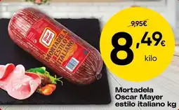 FROIZ Oscar mayer - mortadela essillo italiano oferta