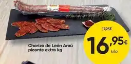 FROIZ Chorizo de león araú picante extra oferta