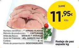 FROIZ Rodaja de pez espada oferta