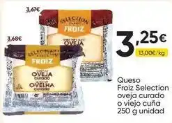 FROIZ Froiz - queso selection oveja curado o viejo cuna oferta