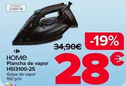 Carrefour Carrefour home - plancha de vapor hsi3100-25 oferta