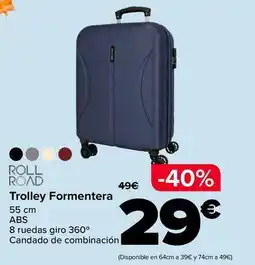 Carrefour Roll road - trolley formentera oferta