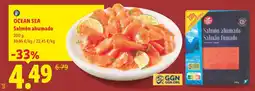 Lidl Ocean Sea Salmón ahumado oferta