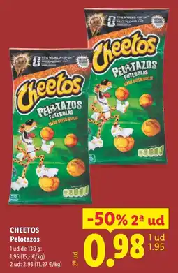 Lidl Cheetos Pelotazos oferta