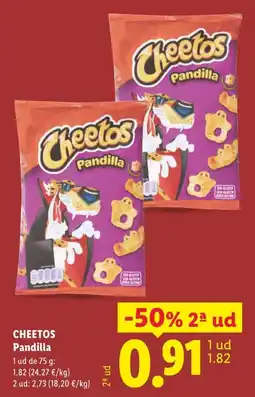 Lidl Cheetos Pandilla oferta