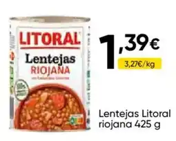 FROIZ Litoral lentejas riojana oferta