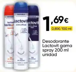 FROIZ Lactovit desodorante spray oferta