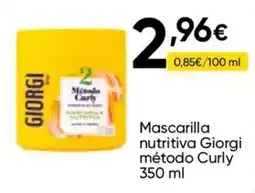 FROIZ Giorgi mascarilla nutritiva método curly oferta