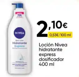 FROIZ Nivea loción hidratante express dosificador oferta