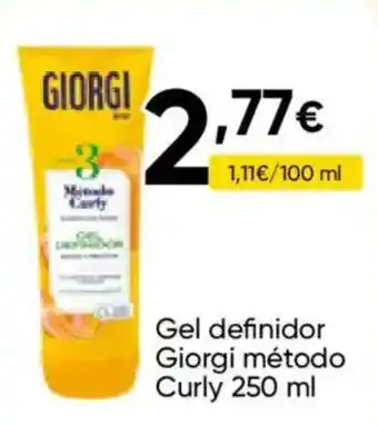 Giorgi gel definidor método curly