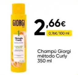 FROIZ Giorgi champú método curly oferta