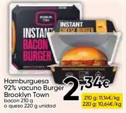 FROIZ Brooklyn Town instant bacon burger oferta
