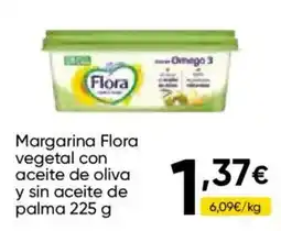 FROIZ Flora margarina vegetal con aceite de oliva y sin aceite de palma oferta