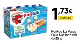 FROIZ Palitos La Vaca Que Ríe natural oferta