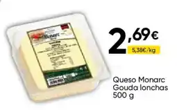 FROIZ Queso Monarc Gouda lonchas oferta