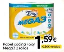 FROIZ Foxy papel cocina Mega3 oferta
