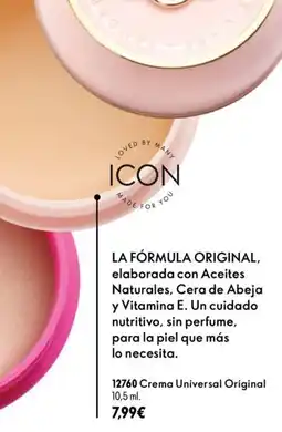 Oriflame Icon crema universal original oferta