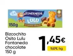 FROIZ Fontaneda bizcochito osito lulu chocolate oferta