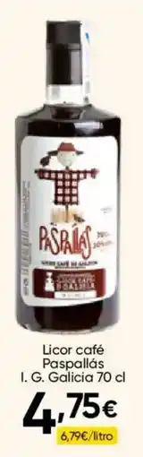 FROIZ Paspallás licor café oferta