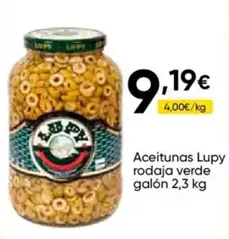 FROIZ Aceitunas Lupy rodaja verde oferta