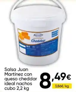 FROIZ Salsa Juan Martinez con queso cheddar oferta