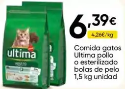 FROIZ ultima comida gatos pollo o esterilizado oferta