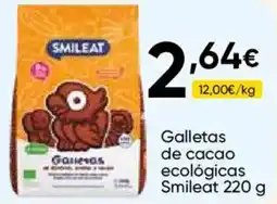 FROIZ Smileat galletas de cacao ecológicas oferta