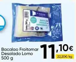FROIZ Bacalao Froitomar Desalado Lomo oferta