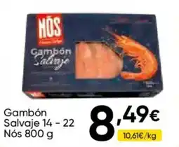 FROIZ Nós gambón salvaje oferta