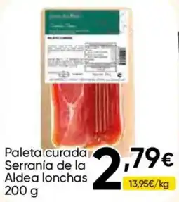 FROIZ Paleta curada Serranía de la Aldea lonchas oferta