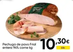 FROIZ Frial pechuga de pavo entera oferta