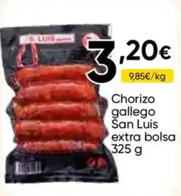 FROIZ San Luis chorizo gallego extra bolsa oferta