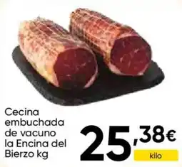 FROIZ la Encina del Bierzo cecina embuchada de vacuno oferta