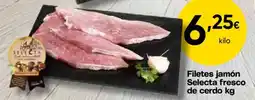 FROIZ Selecta filetes jamón fresco de cerdo oferta