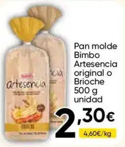 FROIZ Bimbo Pan molde Artesencia original o Brioche oferta