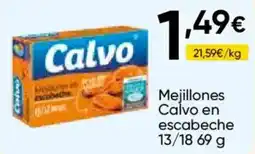 FROIZ Calvo mejillones en escabeche oferta