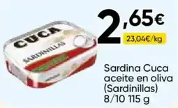 FROIZ Cuca sardinas aceite en oliva oferta