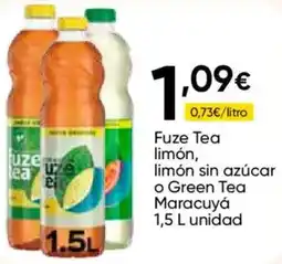FROIZ Fuze Tea limón, limón sin azúcar o Green Tea Maracuyá oferta