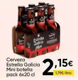 FROIZ Estrella Galicia mini botella oferta