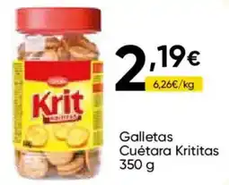 FROIZ Krititas galletas cuétara oferta