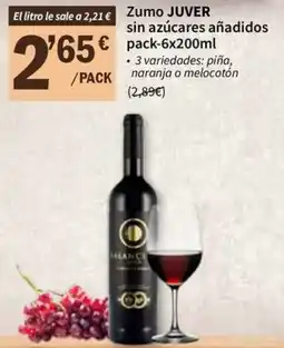 SPAR Zumo JUVER oferta