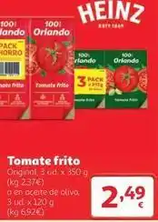 Alcampo Heinz - tomate frito oferta
