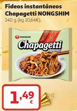 Alcampo Fideos instantâneos chapagetti oferta